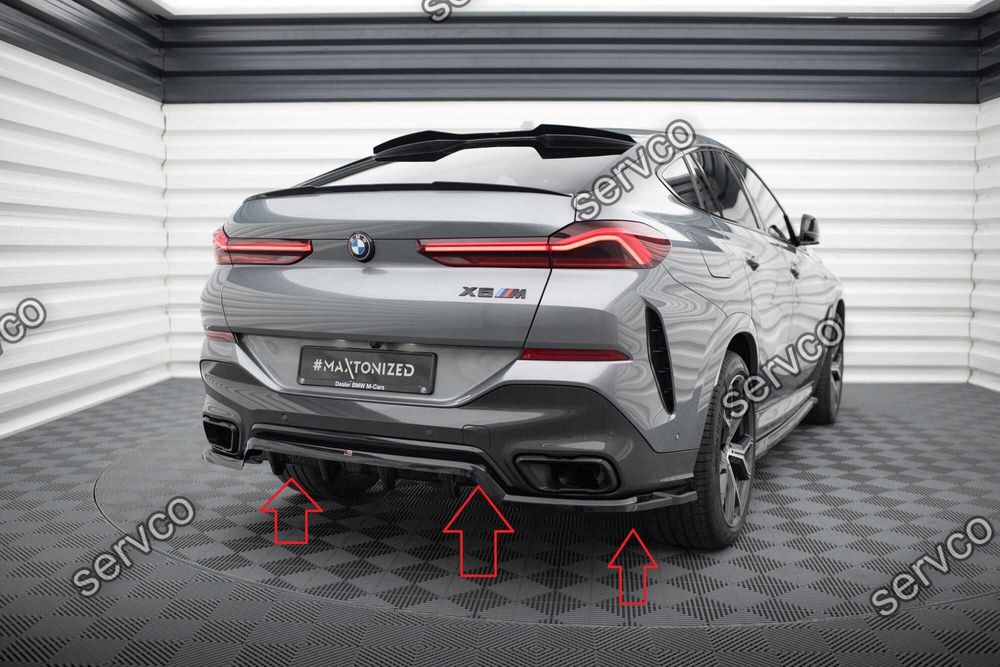Pachet Body kit tuning Bmw X6 G06 M-Pachet 2019-2023 v6 Maxton Design