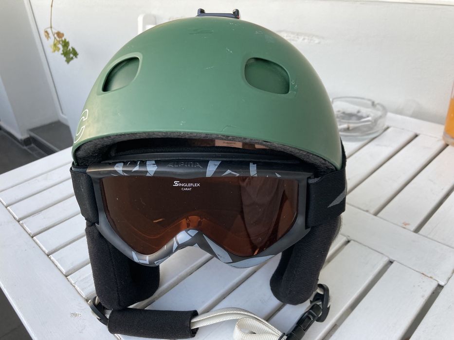 POC POC Receptor Bug Скиорска каска Зелена