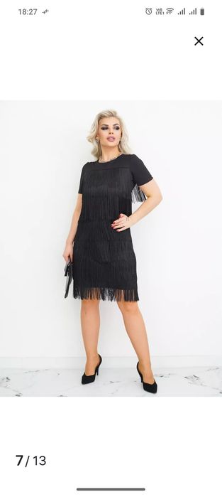 Продам вечернее чёрное платье.