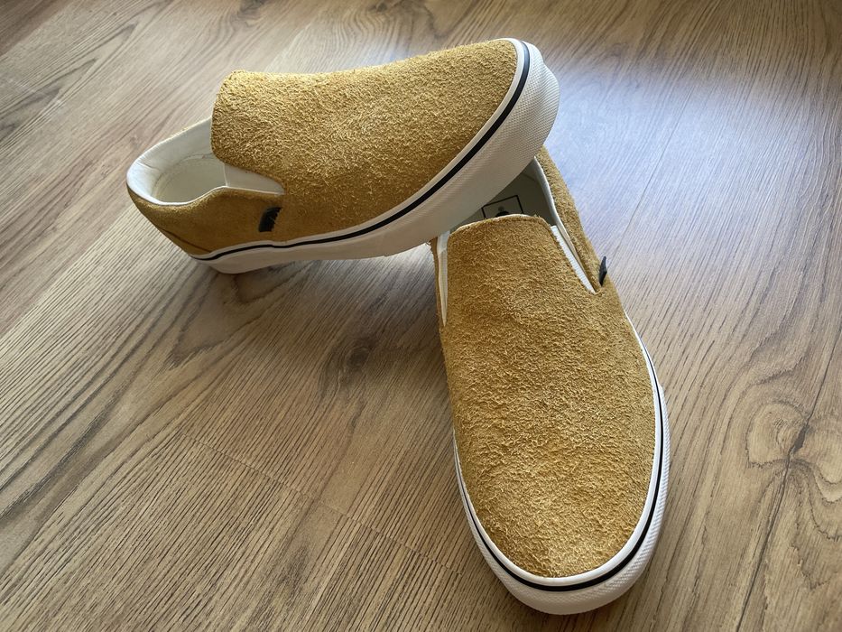 Tenisi VANS Classic Slip-On Galbeni / Piele intoarsa