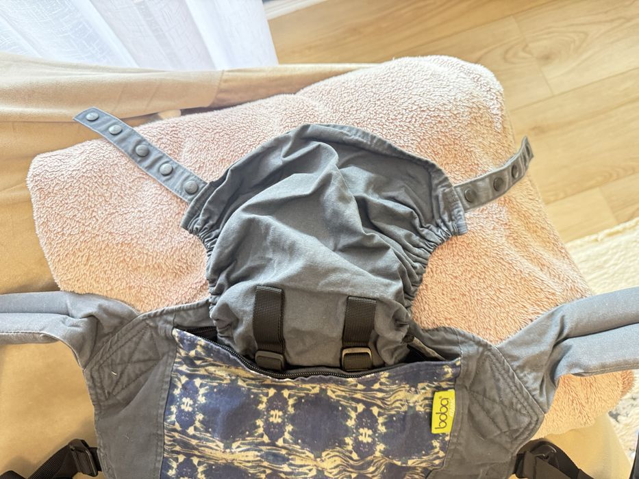 Marsupiu ergonomic Boba 4G Organic si husa de iarna - 3->20 kg