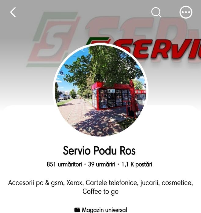 Afacere de vânzare – Servio Podu Roș, Iași