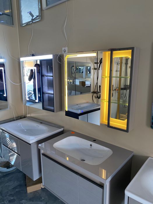 Горящие цены| Комплект| Шкаф зеркало раковина| От производителя