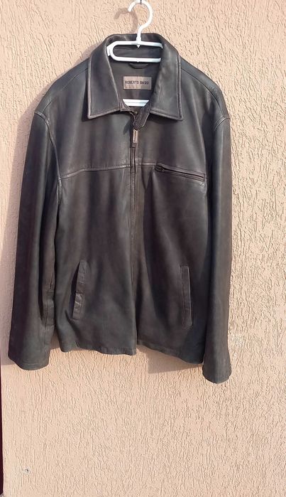 Geacă de piele naturala