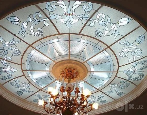 Орстекло замонавий услубда дизайнларда