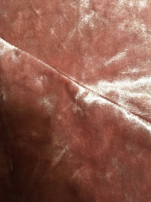 Rochie rose catifea H&M, S/M