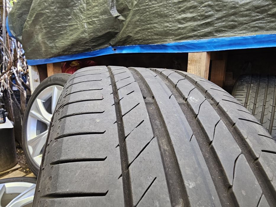 Jante aliaj 17" Skoda/Audi/Volkswagen cu anvelope 225/45/17 vara