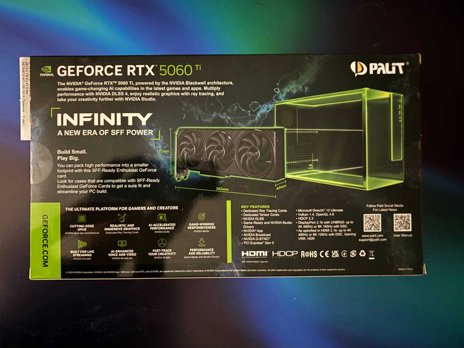 5060 ti 16gb palit infinity 3