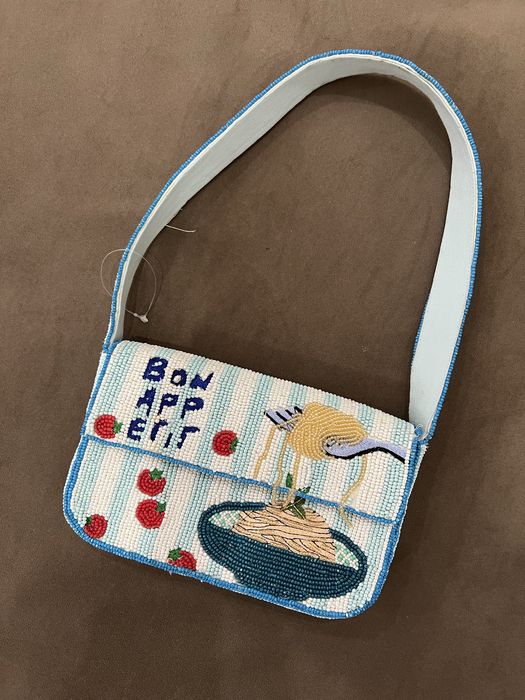 Сумка Anthropologie — The Fiona Beaded Bag в расцветке «Bon Appetit»