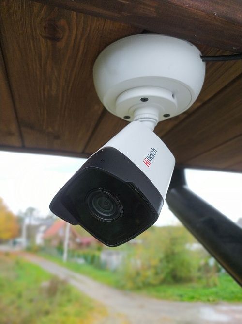 Установка камер видеонаблюдения