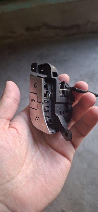 Продам кнопку от спарка переделан для круиз контроля с хромом