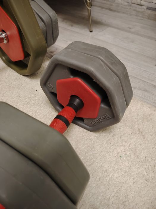 Gantere + bara Z + 100 kg