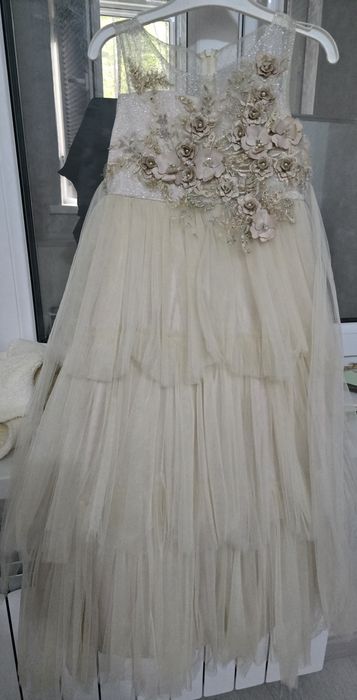 Платье вечернее для девочек 7-10 лет