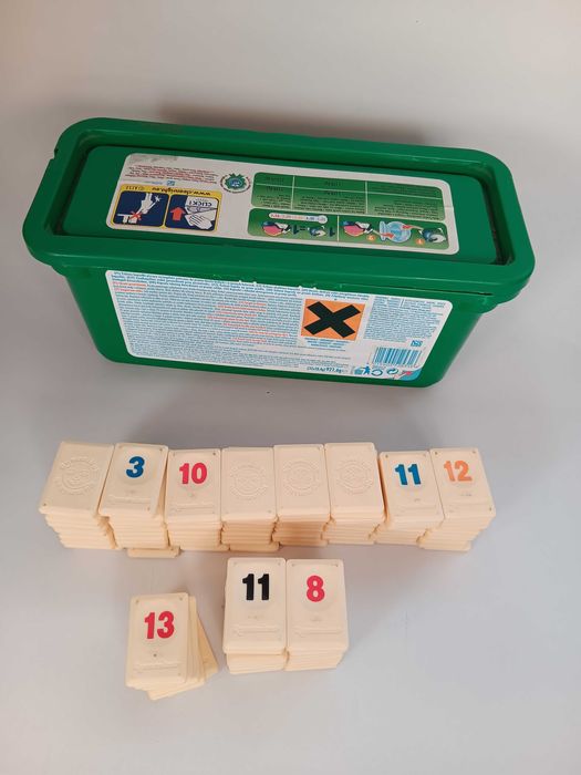 Joc Rummy Remi Original, Vechi anii 90, se vand doar piesele (Complet)