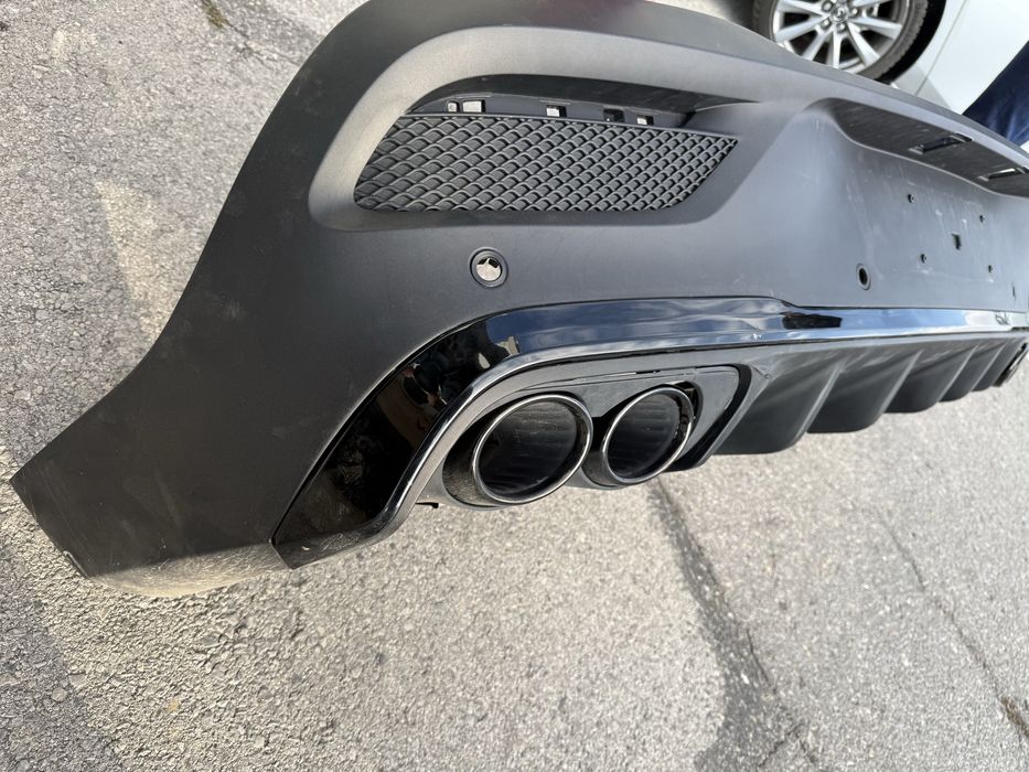 Дифузьор с накрайници АМГ GLE Coupe 167 GLE 53 AMG GLE63 задна броня