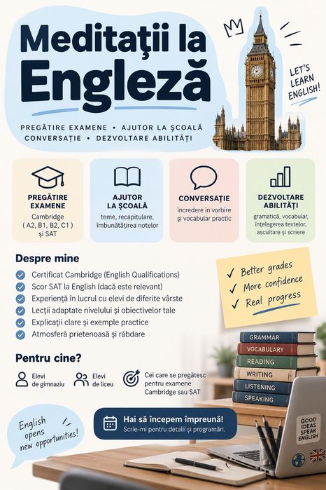 Meditatii la engleza