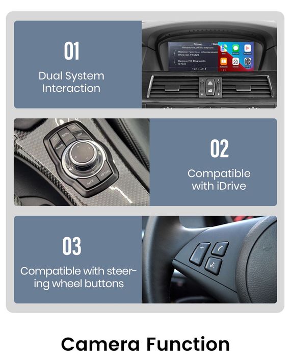 Carplay Android auto модул за BMW CCC CIC NBT