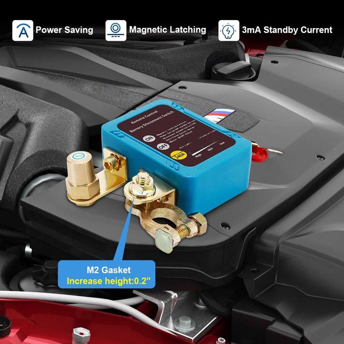 Intrerupator Automat baterie Auto 12V 240A, REDUS de la 245RON