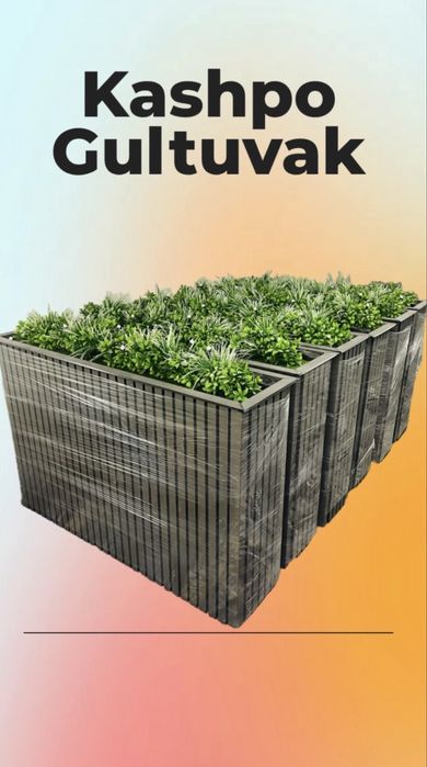 Kashpo Premium DPK dan yasalgan.