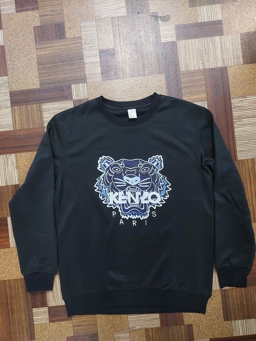 Kenzo свитер синее лого