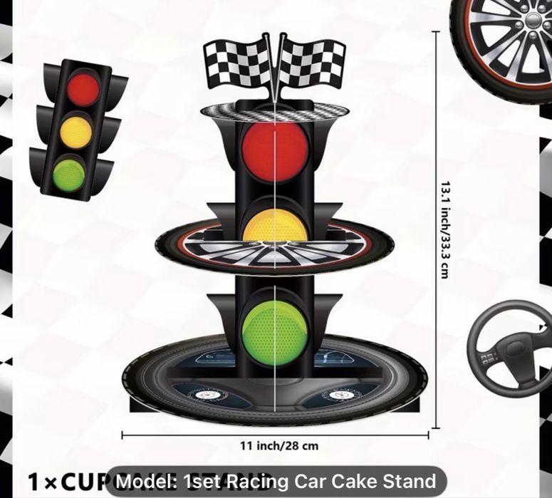 Парти артикули за рожден ден - коли, формула 1, състезателни коли