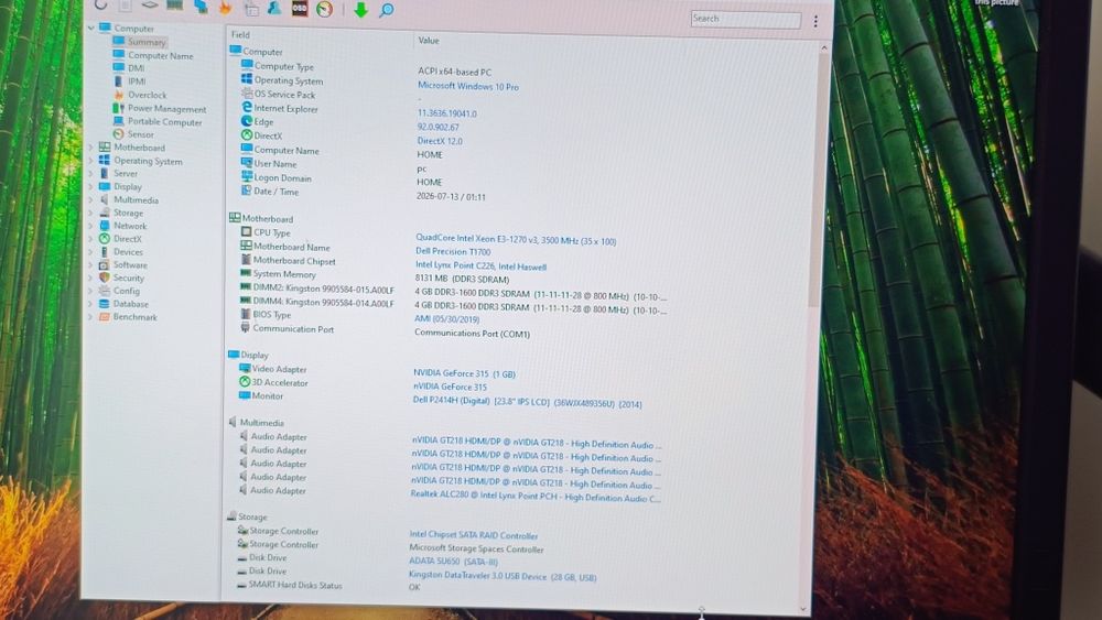 Dell Precision T1700 Intel Xeon E3-1270 V3