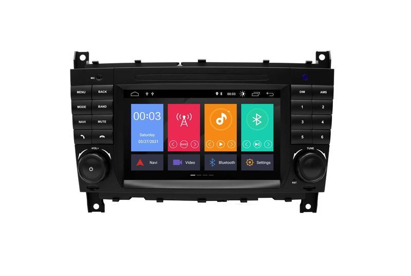 MERCEDES C CLK 7" W203 W467 Андроид Навигация, 9321