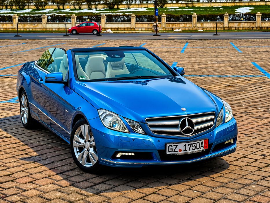 Mercedes E200-Cabrio-Automat-Impecabil-Variante Auto