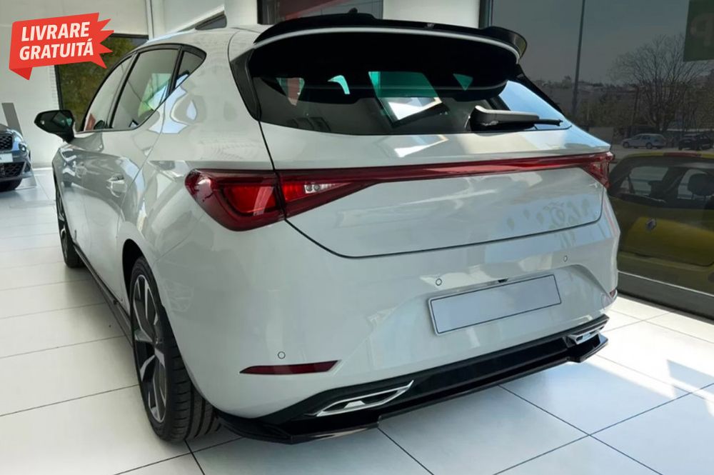 Lip Bara Spate Seat Leon Mk4 FR (2020-up) Negru Lucios
