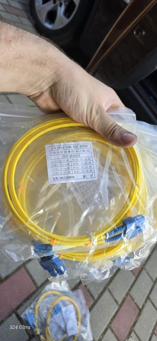 patch cord de fibră optică monomod