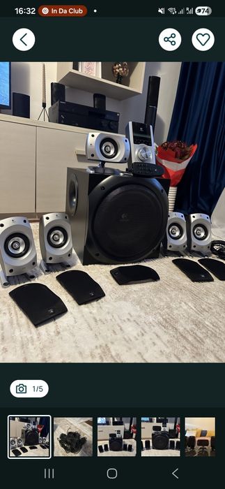 Home cinema Logitech z5500