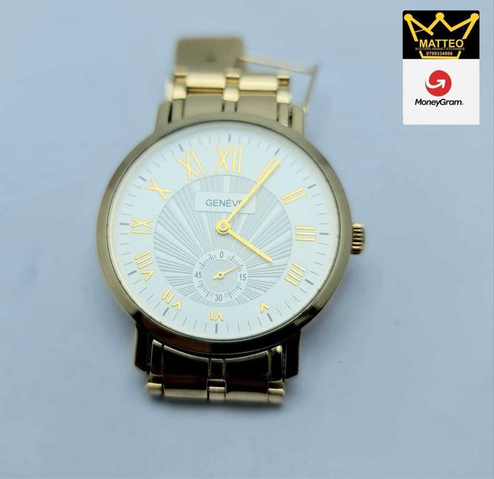 Vand ceas din aur de 14 k ,500 lei gramul,mecanism quartz,stare perfecta