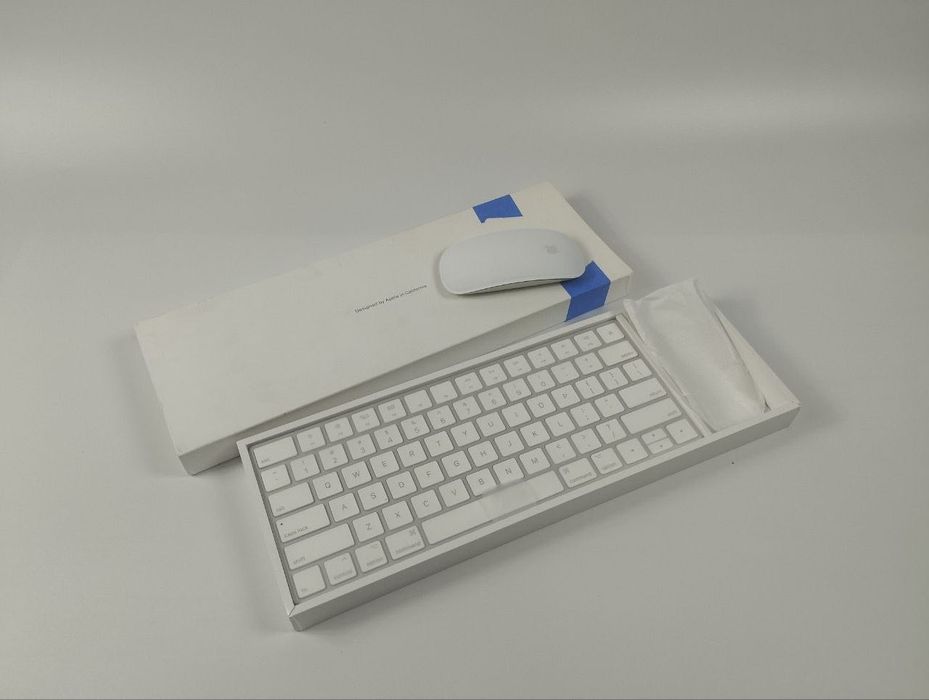 Комплект беспроводной клавиатуры и мышки Apple из США. Новое