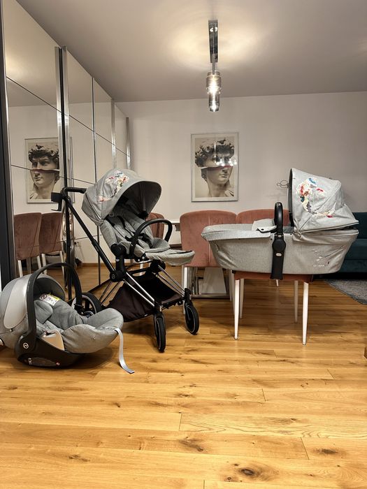 Carut Cybex Priam Koi Edition 3 in 1 set complet + accesorii