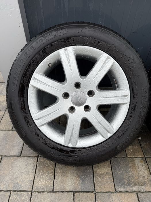 Audi Q7 235/60/18-7мм оригинални 1.200лв Комплект