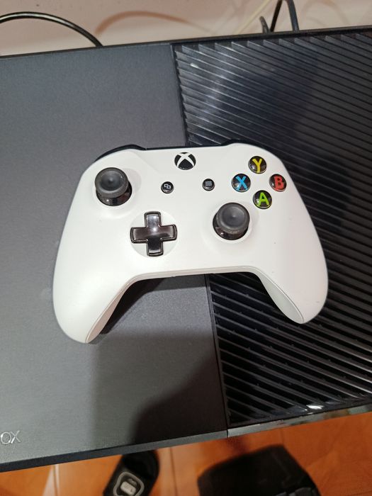 Consola Xbox One Original Impecabila 500GB - 1 Controller Alb - 13 Jocuri (Sekiro GotY)