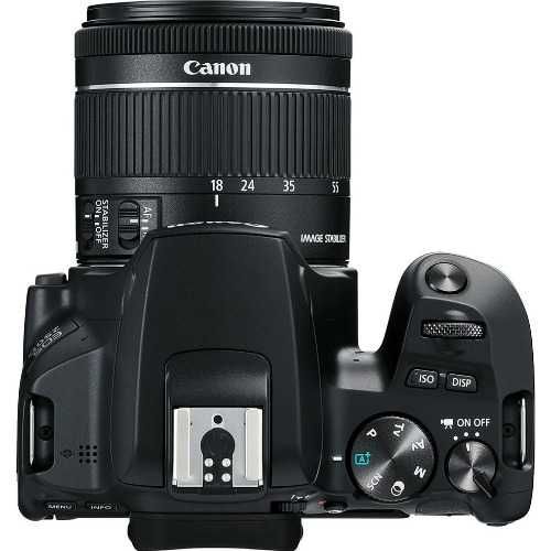 Aparat foto DSLR Canon EOS 250D, 24.1 Mp 4K, 18-55mm | UsedProducts.ro