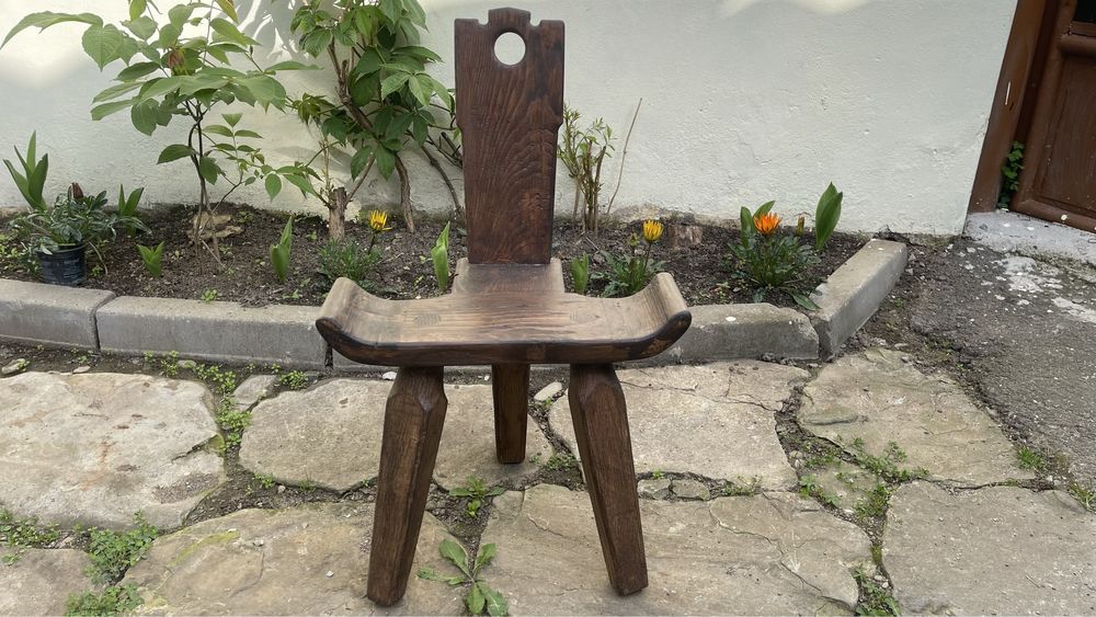 Scaune rustice design deosebit