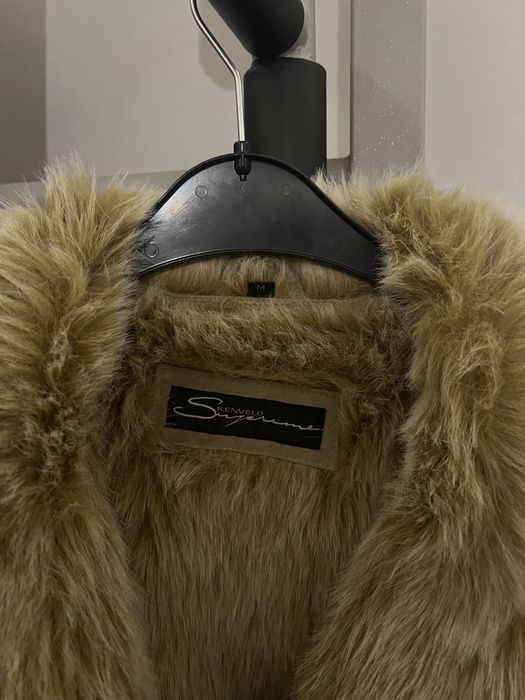 Дубленка из искусстеного меха