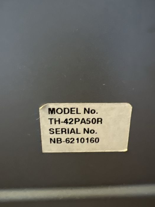 Плазменный телевизор Panasonic модели TH-42PA50R