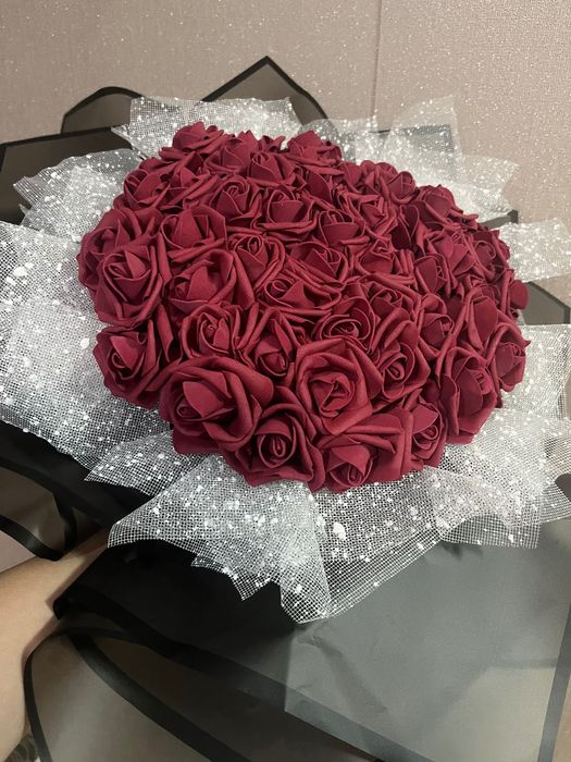 Букет от фоамени рози