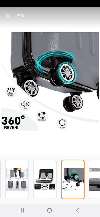 Troler cabina nou ABS