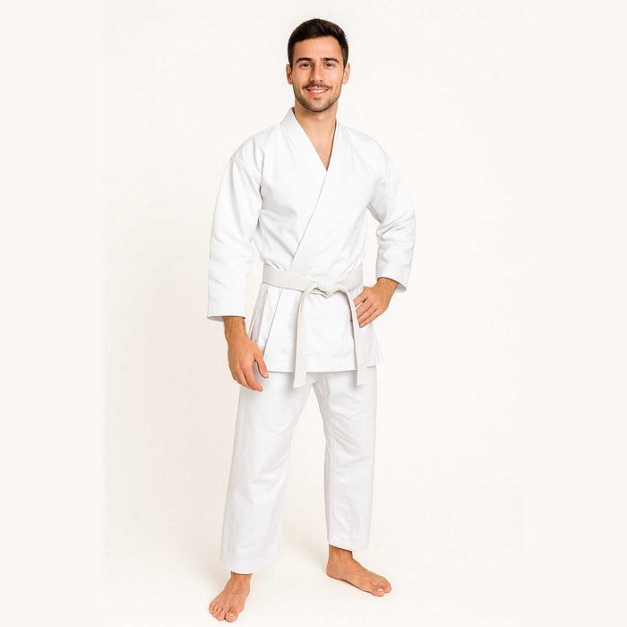 Kimono Karate Adulți 220 g/m² Material Premium (FĂRĂ CENTURĂ)