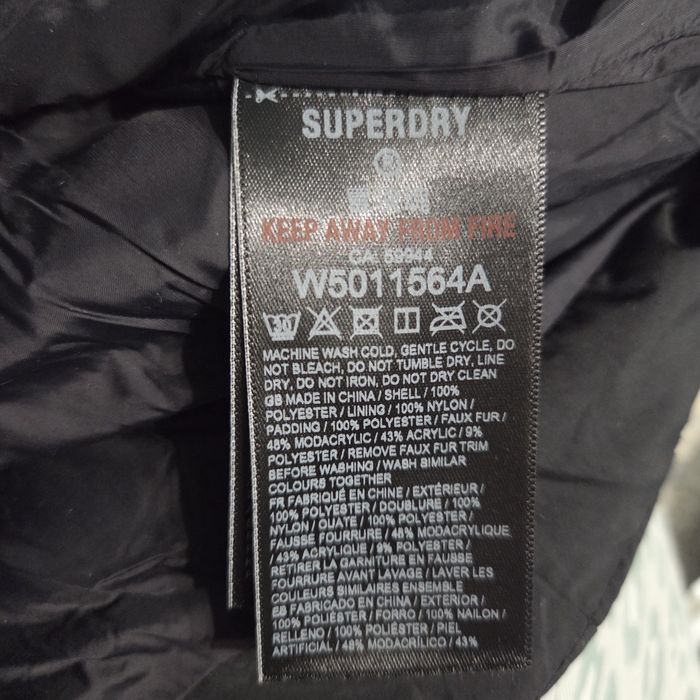 Вталено зимно яке Superdry