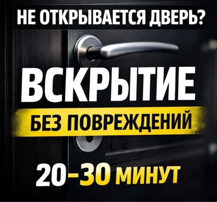 Есік ашу. Вскрытие замков без повреждений
