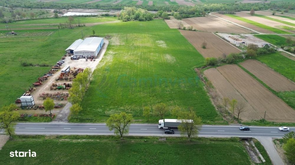 Teren  15782 mp cu deschidere la E60 in Auseu, Bihor,Gaminvest,V4541d
