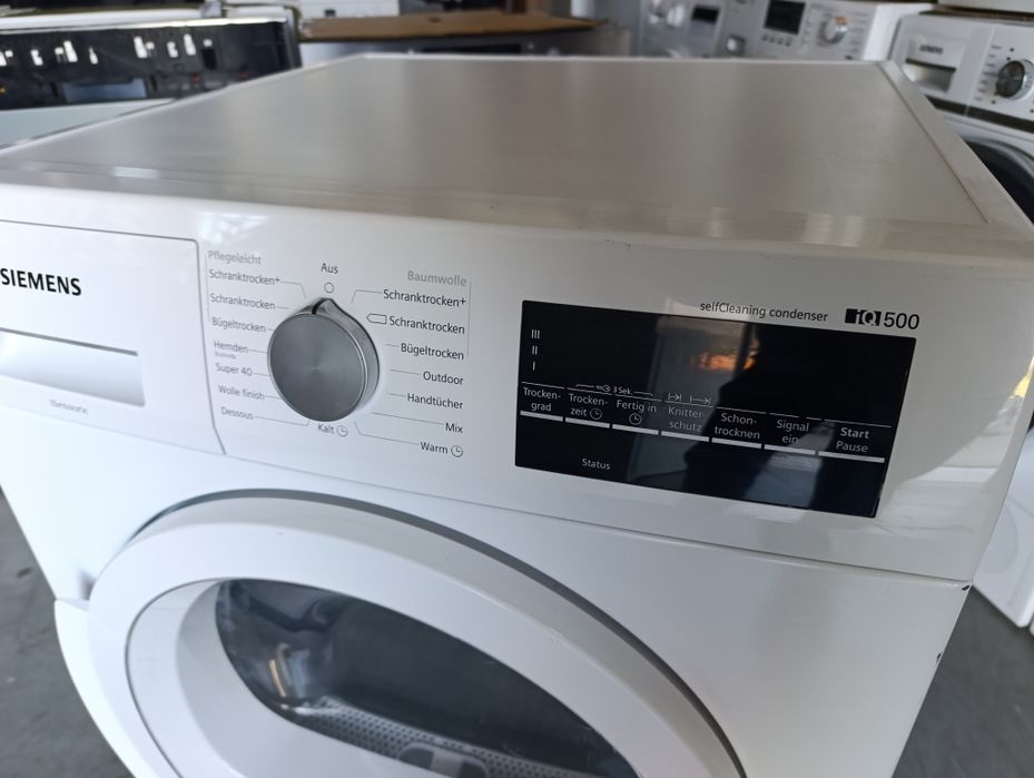 Сушилня SIEMENS IQ 500 Термопомпа 8кг