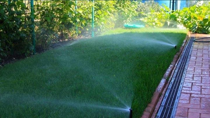 Поссев   бренд   газоны   Автопалив   поливная   система   Ландшафтный