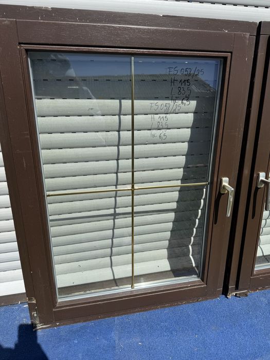 FEREASTRA LEMN TERMOPAN casa rustic traditional H 115 x L 83 Germania