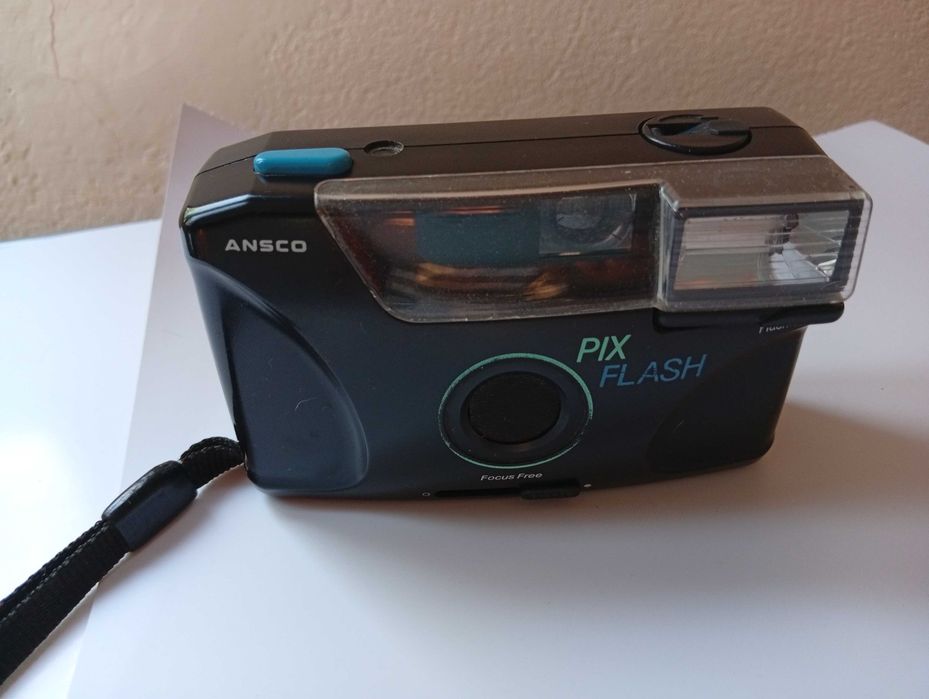 Лентов Фотоапарат-Полуавтомат(Работещ)-ANSCO-Pix Flash